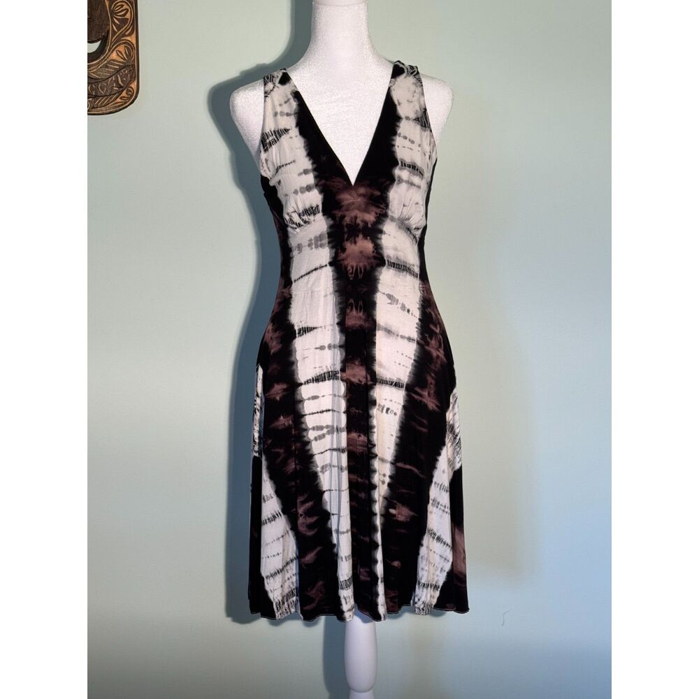 Jayli Tie-Dye sleeveless mini dress, Small